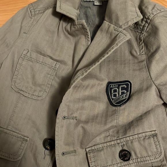 Mexx kids, boys size 3-4 grey sports jacket.​​​ - Picture 4 of 5